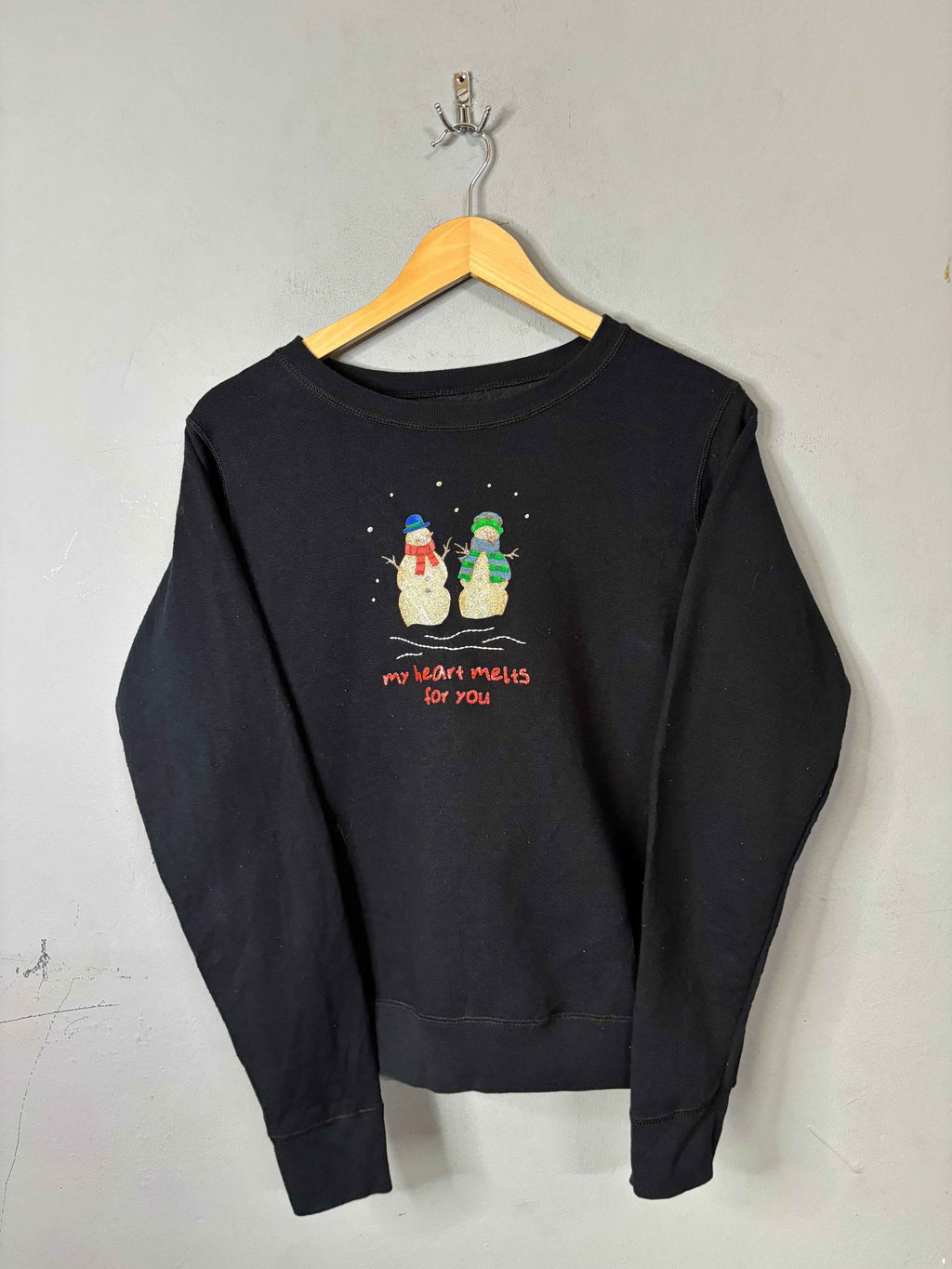 Sweatshirt Vintage Streetwear My heart melts for you