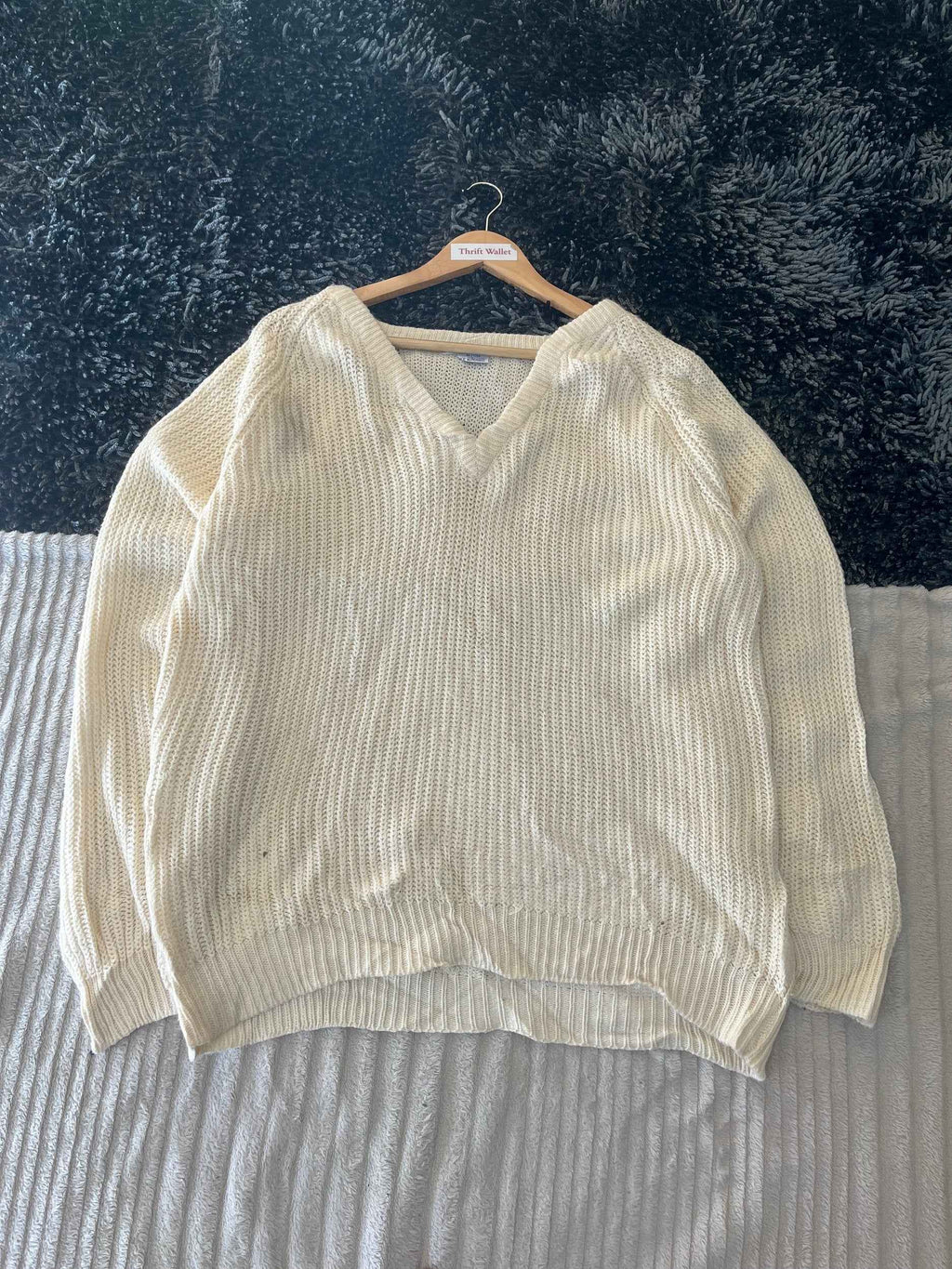 Cardigan Vintage Streetwear Oversized - Acrylic
