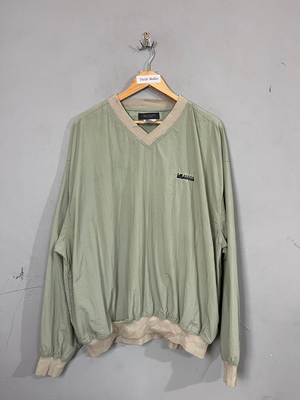 Windbreakers Vintage Streetwear Oversized Pages Tuttle