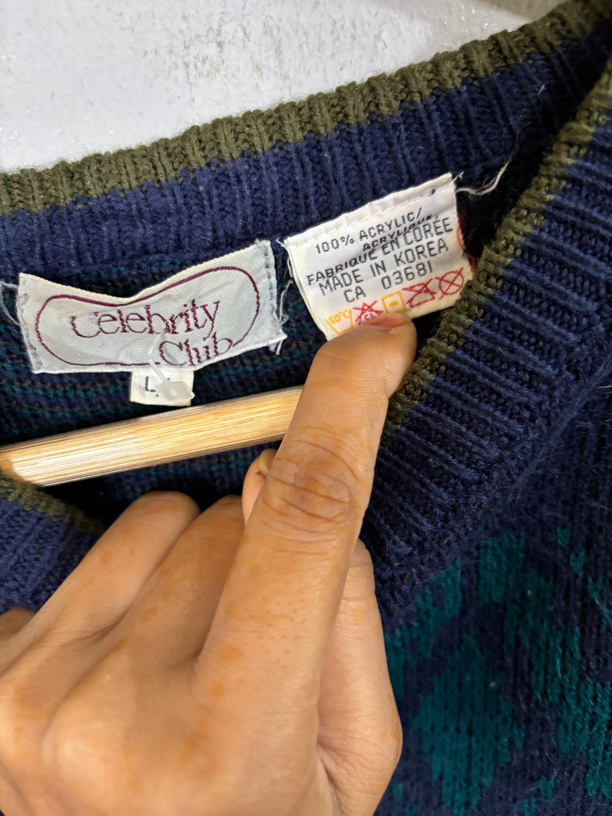 Cardigan Vintage Oversized - Celebrity club