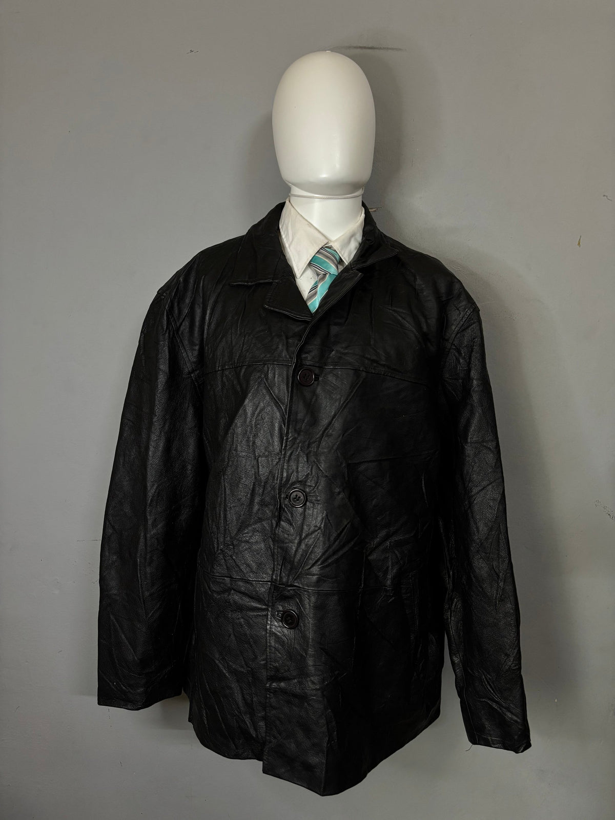 Leather Jackets Oversized Vintage Franklin Allen