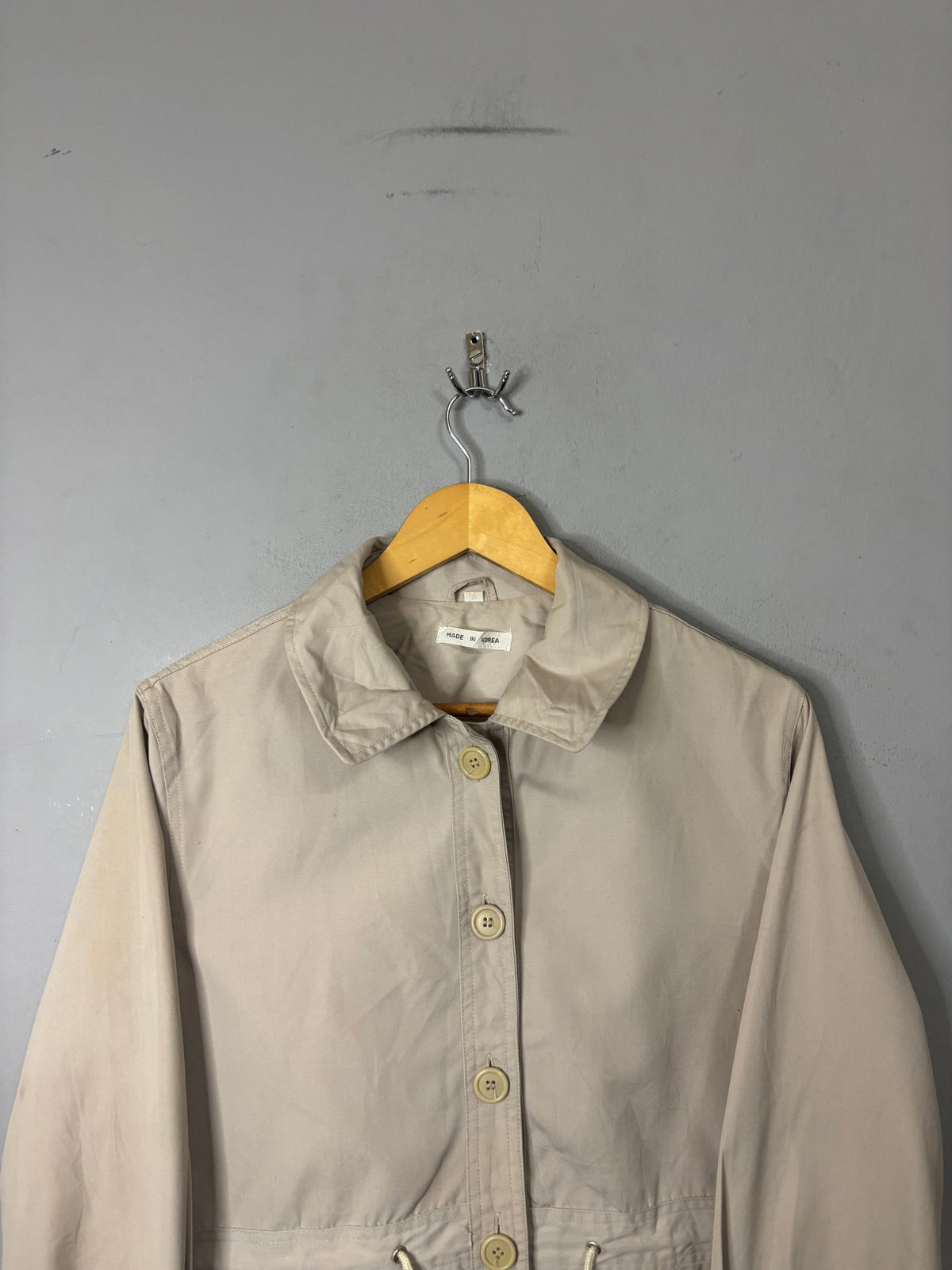 Windbreakers Vintage Streetwear Oversized Mantessa made in korea