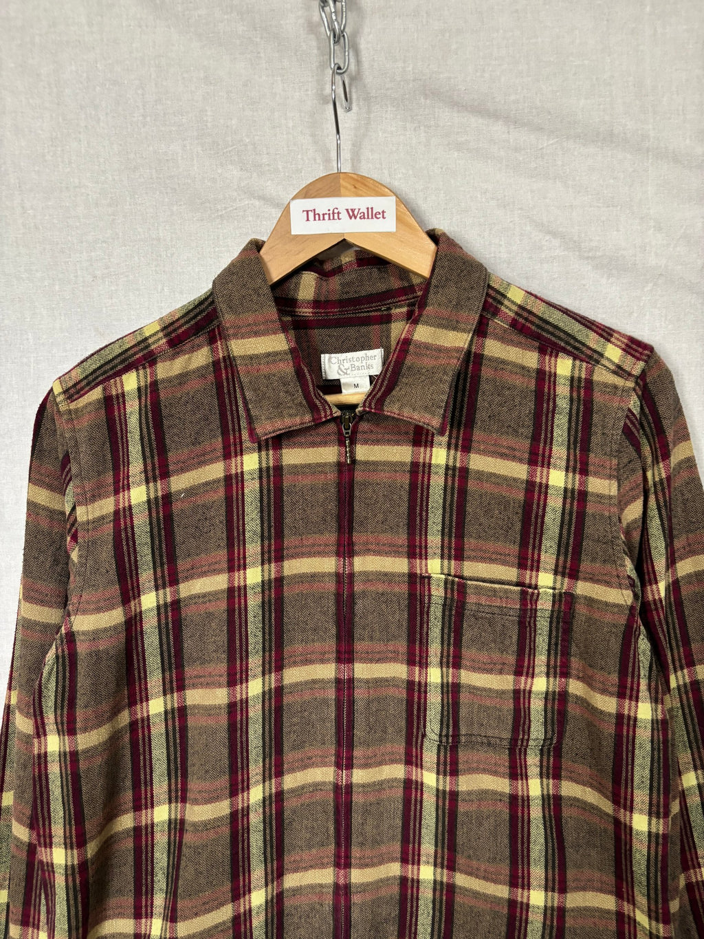 Flannel Shirt Vintage Streetwear Christop Her s Banks