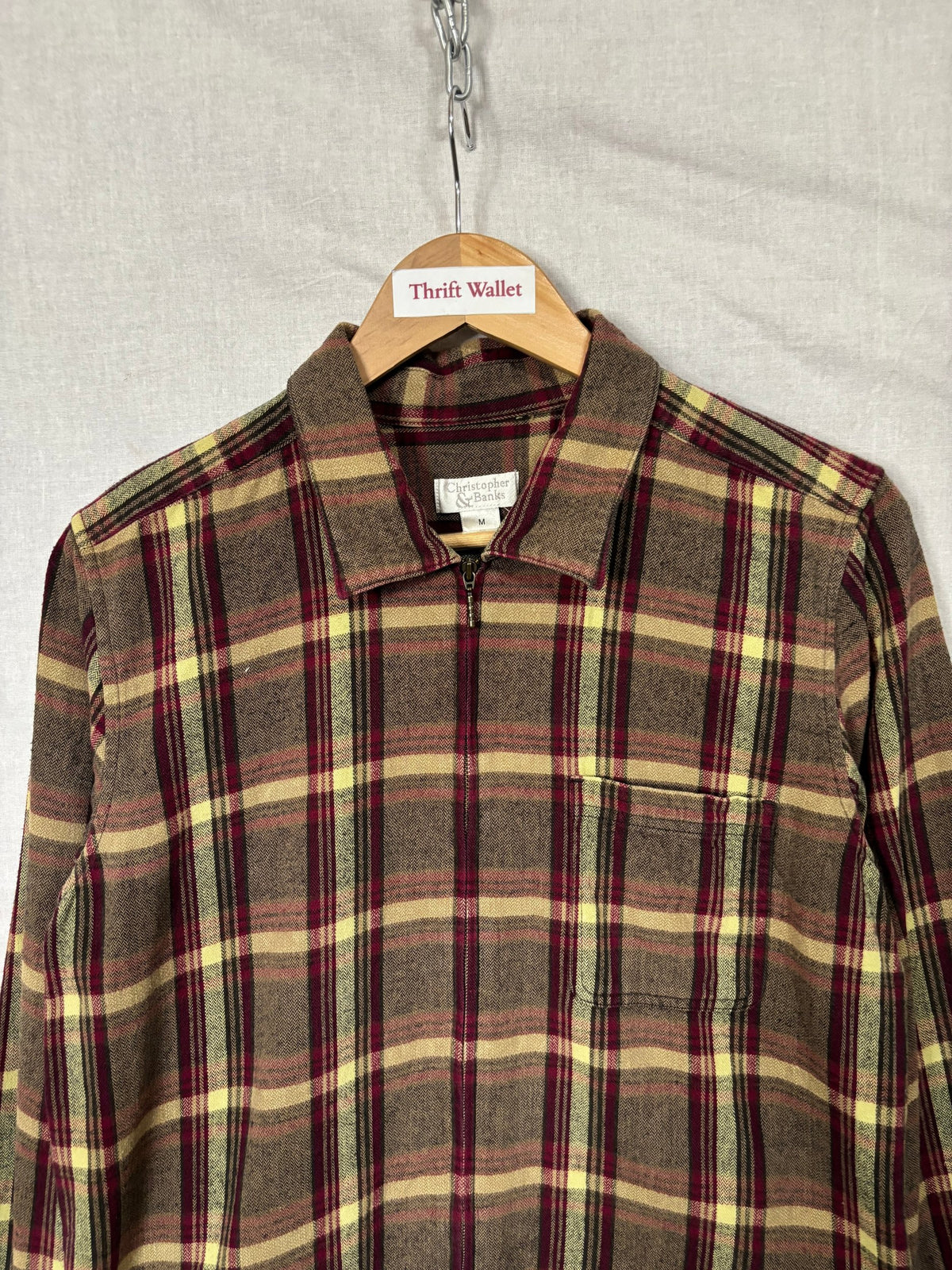 Flannel Shirt Vintage Streetwear Christop Her s Banks