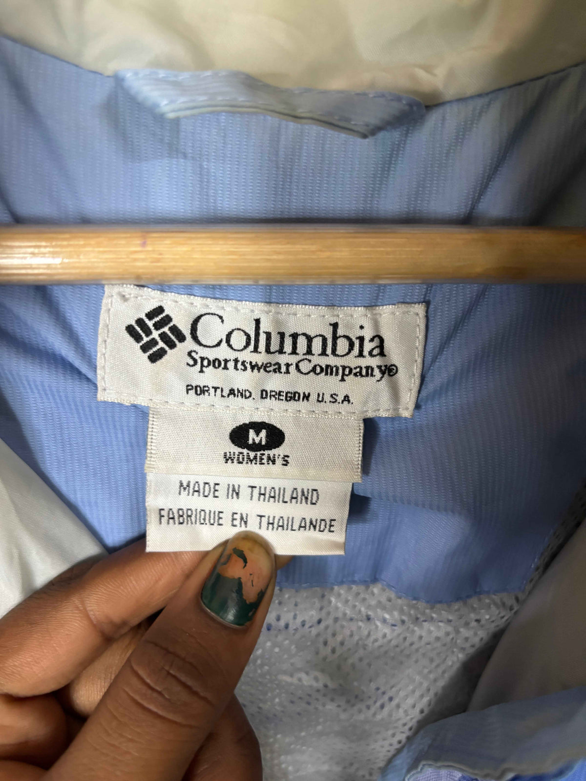 Windbreakers Vintage Streetwear Oversized Columbia
