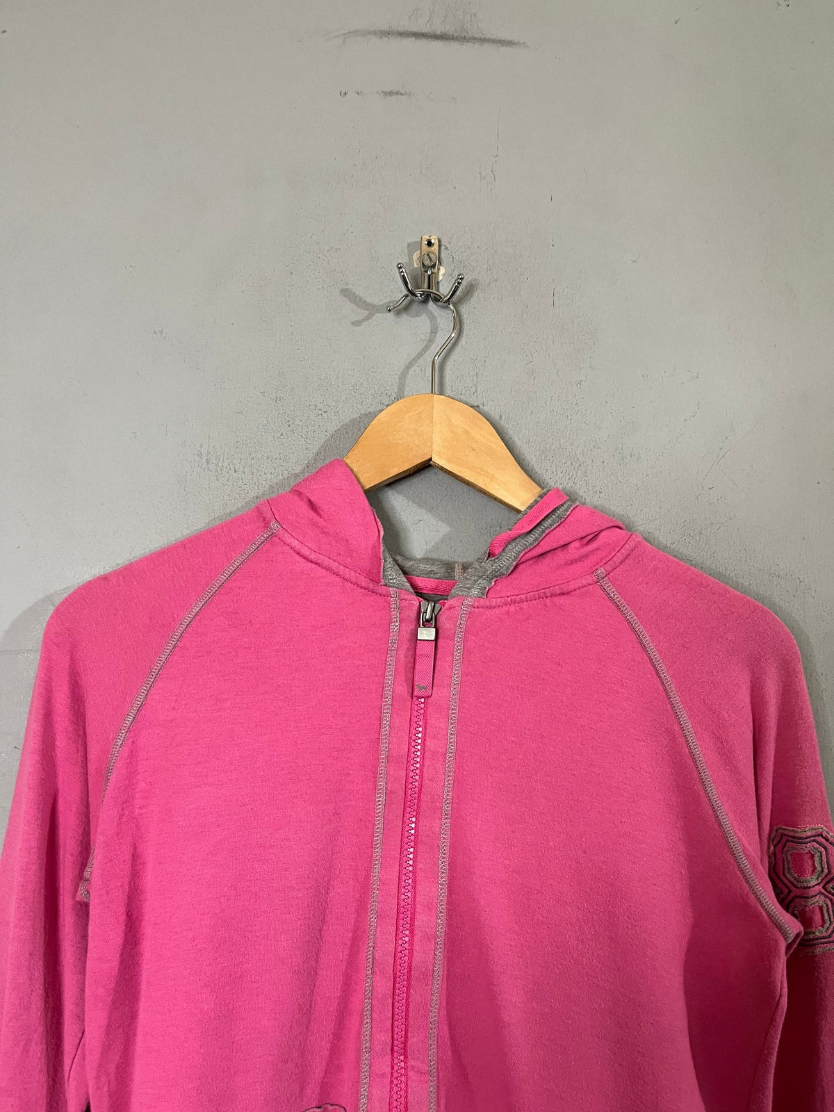 Jacket Vintage Streetwear Oversized Pink