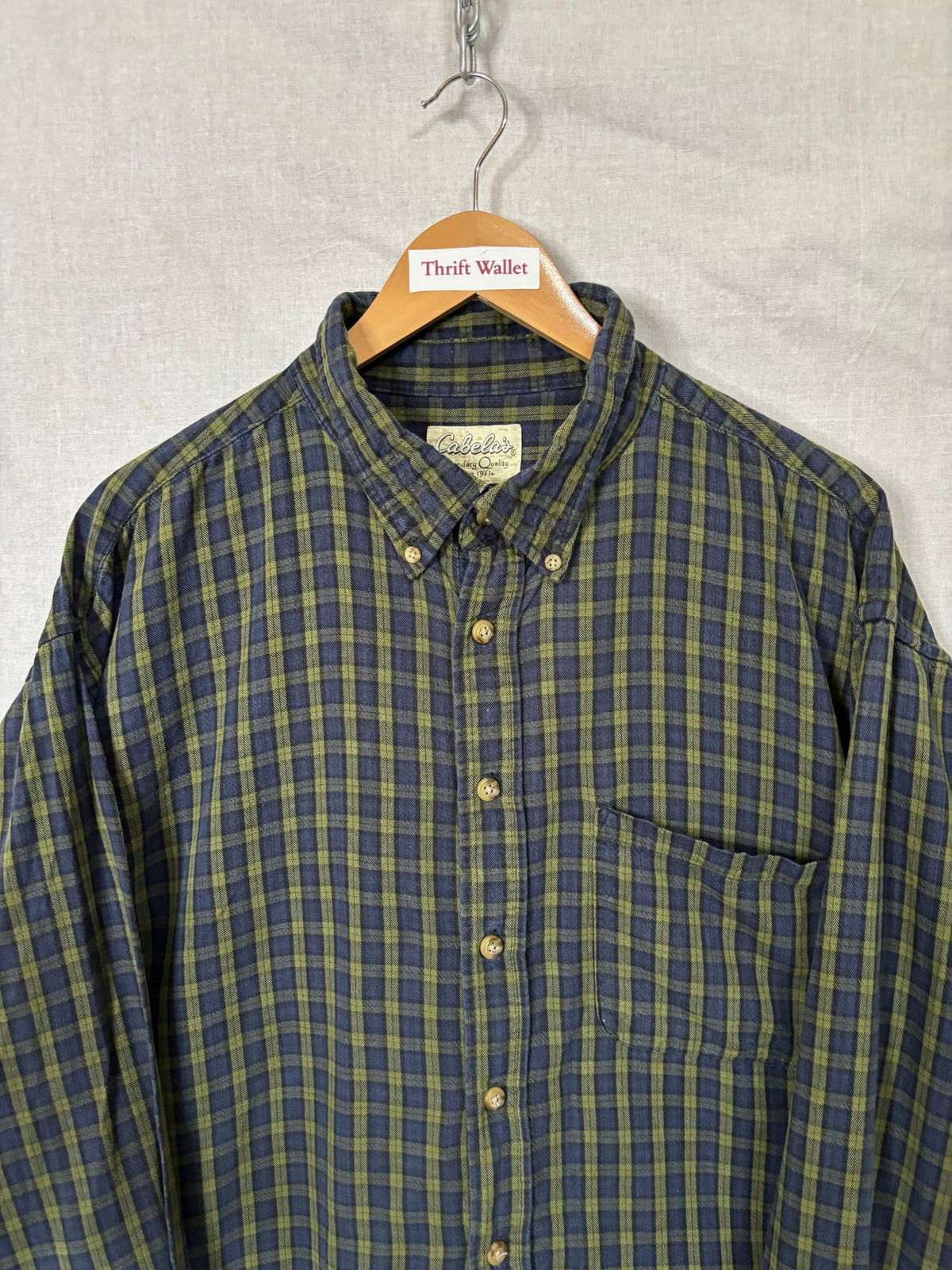 Flannel Shirt Vintage Streetwear Cabela’s