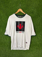 Half Sleeve Jerseys Vintage Streetwear Dsquared 64