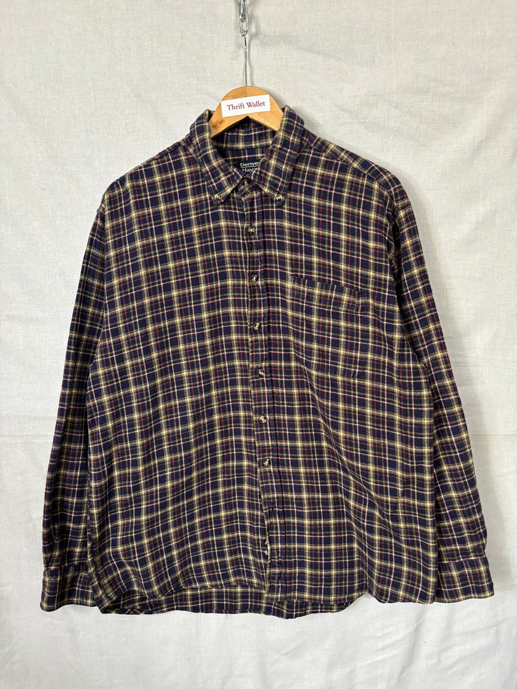 Flannel Shirt Vintage Streetwear Denver Hayes