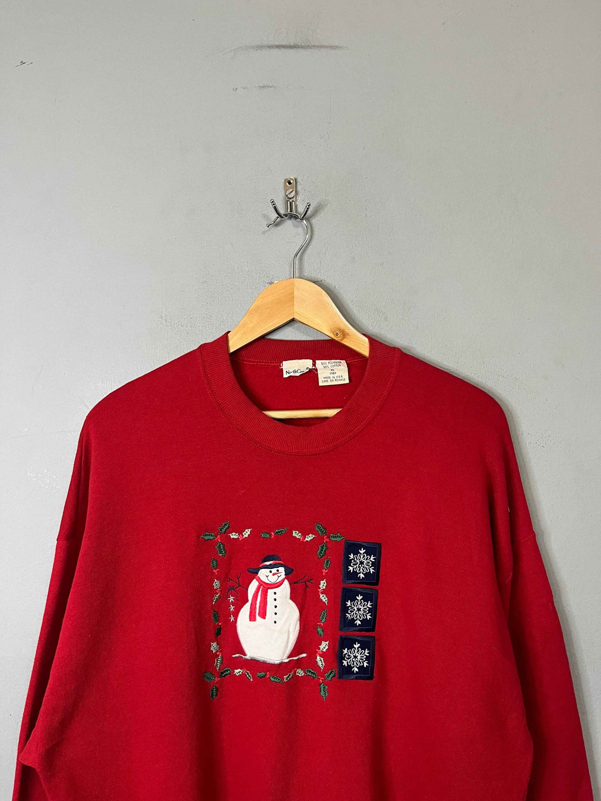 Sweatshirt Vintage Streetwear Oversized Snowbell north crest
