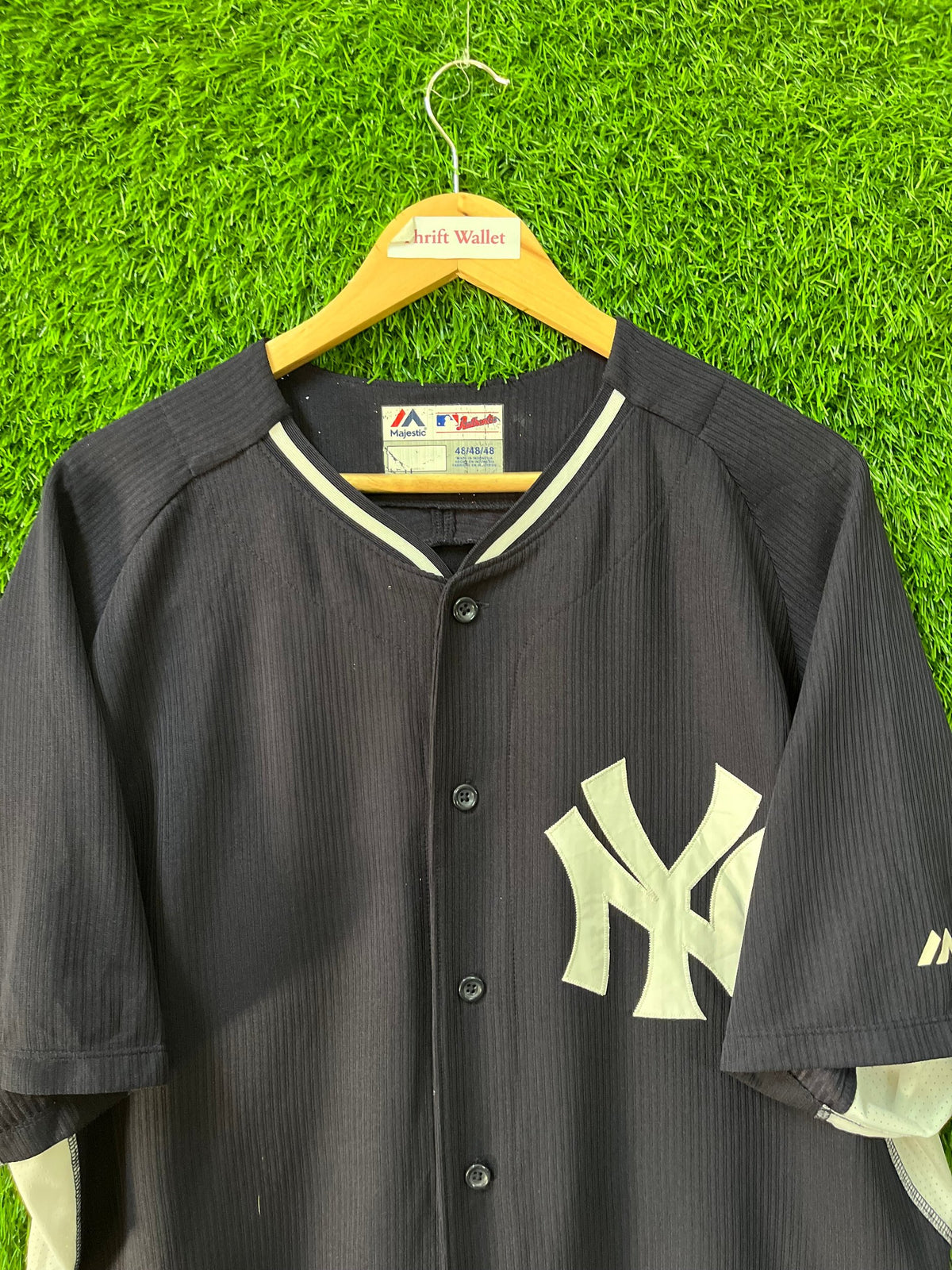 Baseball Jerseys Vintage Streetwear Oversized - NY Yankees