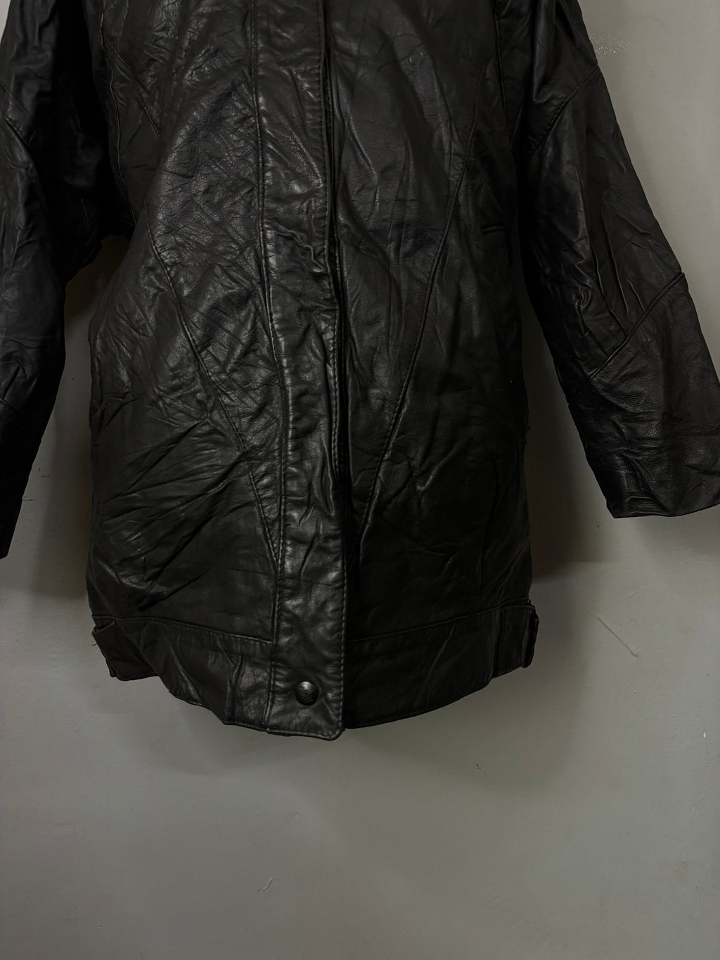 Leather Jackets Oversized Vintage Leather rash