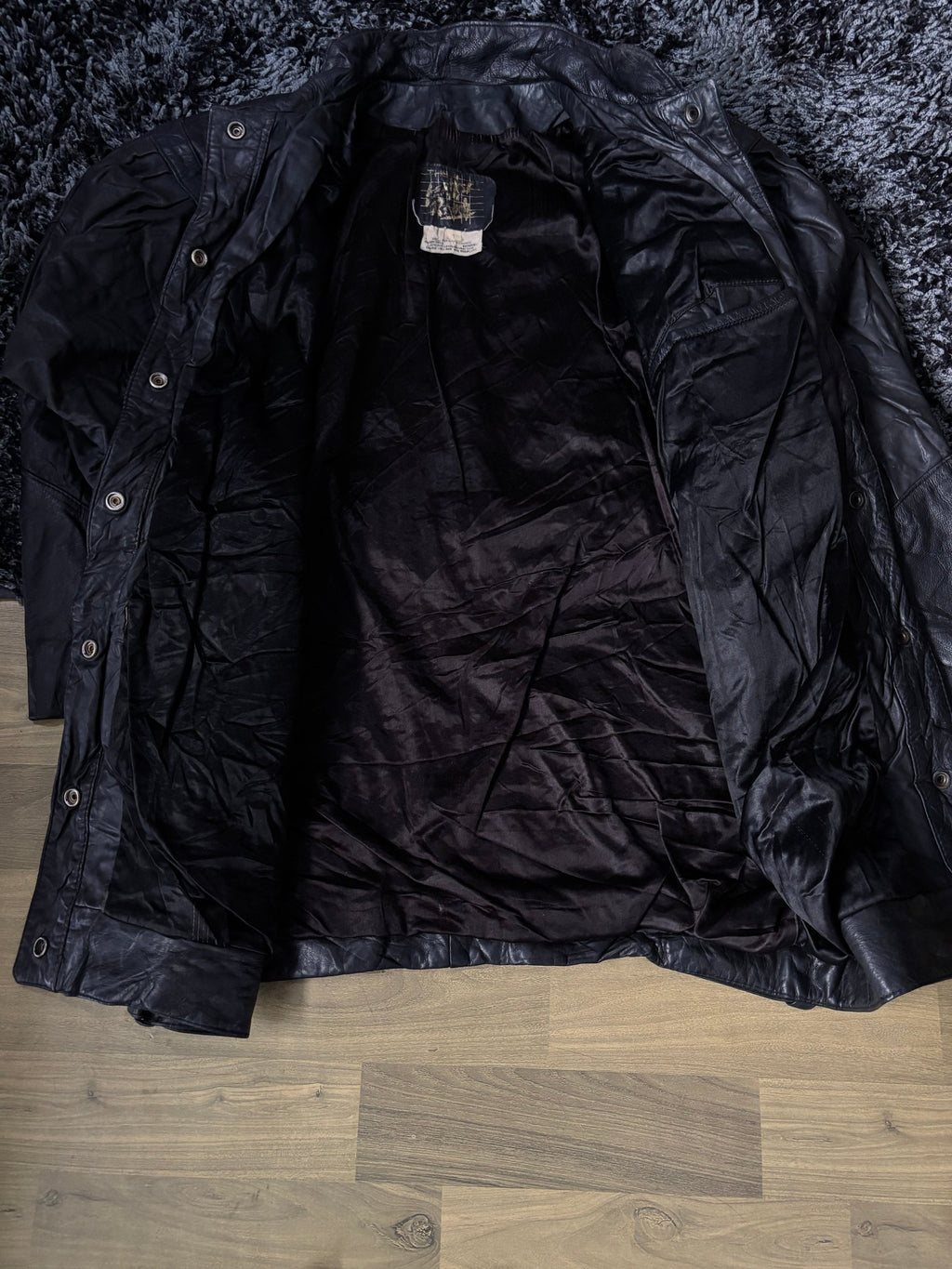 Leather Jackets Oversized Vintage Leather rash