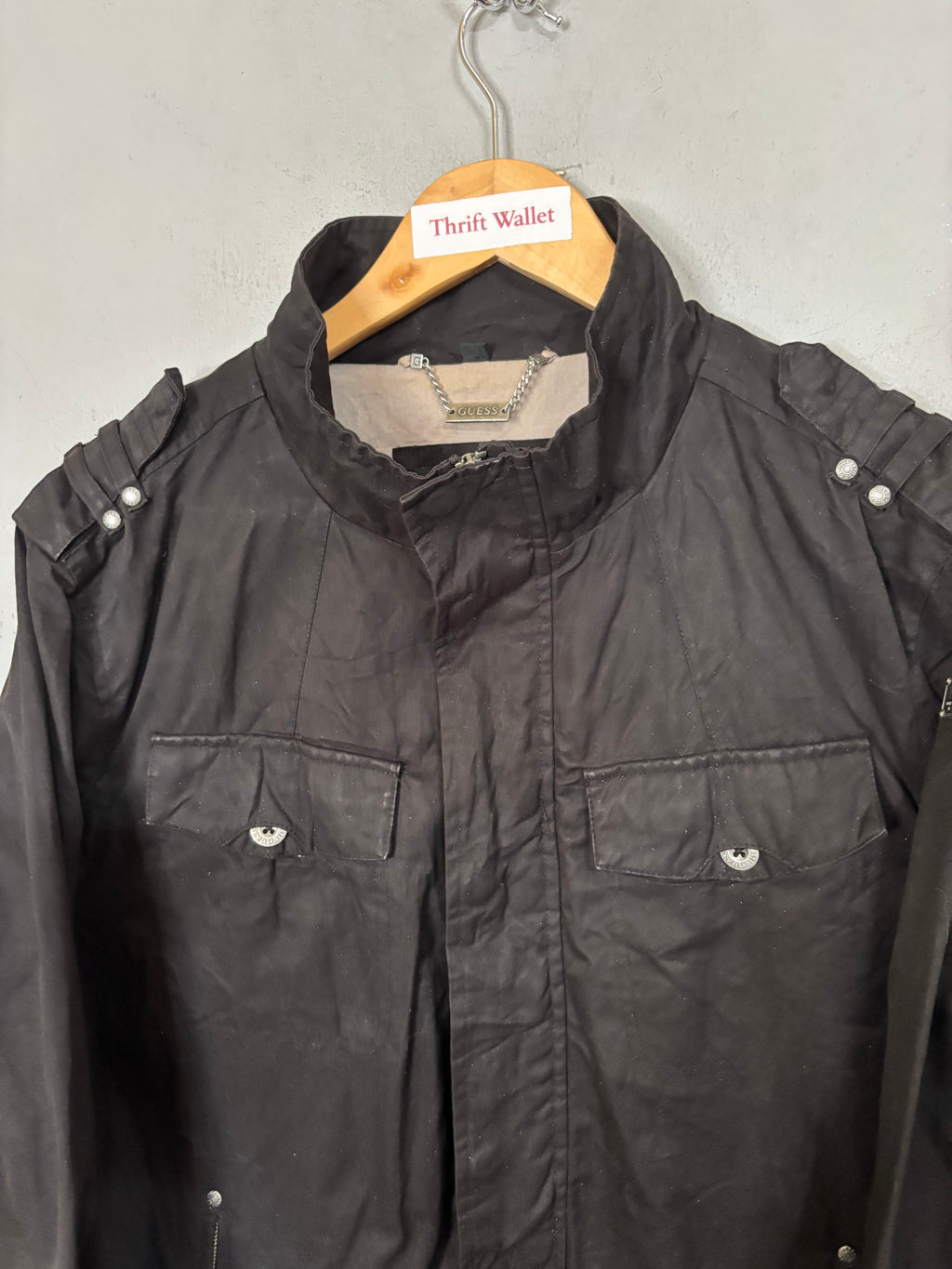 Jacket Vintage Streetwear Oversized Guess