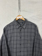 Flannel Shirt Vintage Streetwear IZOD