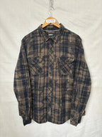 Flannel Shirt Vintage Streetwear Hawks