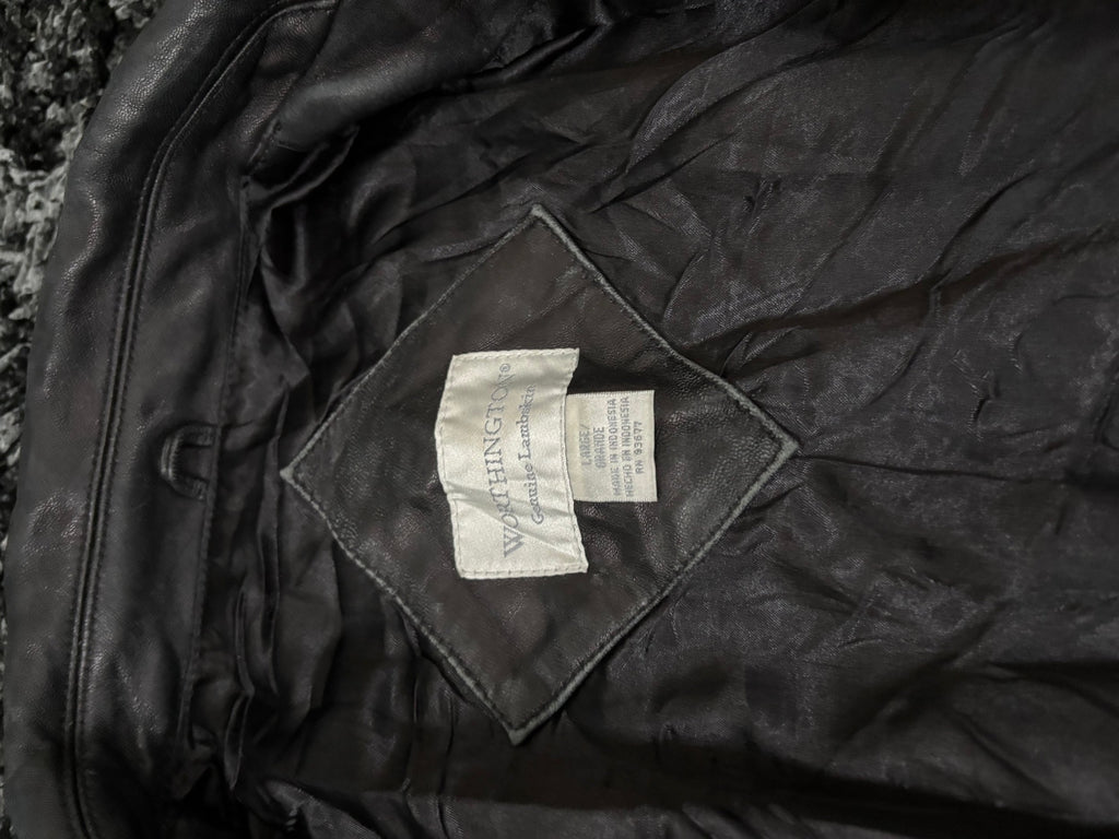 Leather Jackets Vintage Streetwear Oversized Wo
