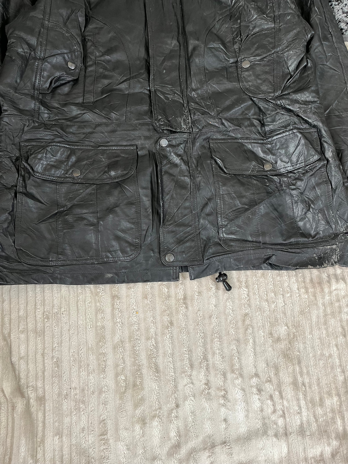 Leather Jackets Vintage Streetwear - Y E S