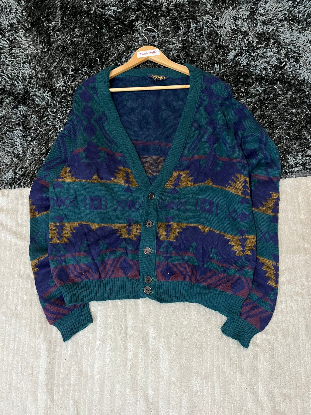 Cardigan Vintage Streetwear Oversized - Serge Sant Xves
