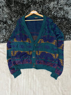 Cardigan Vintage Streetwear Oversized - Serge Sant Xves
