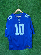 Half Sleeve Jerseys Vintage Streetwear Manning 10