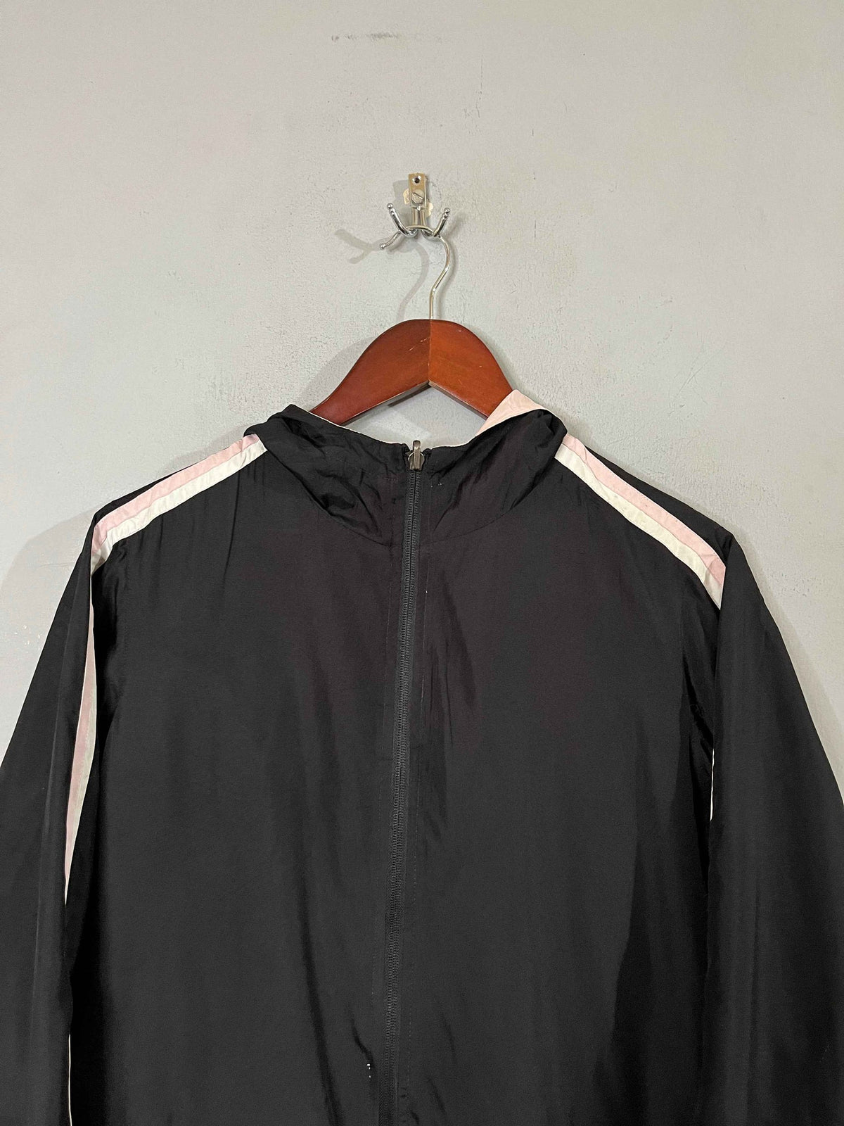 Windbreakers Vintage Streetwear Oversized Black