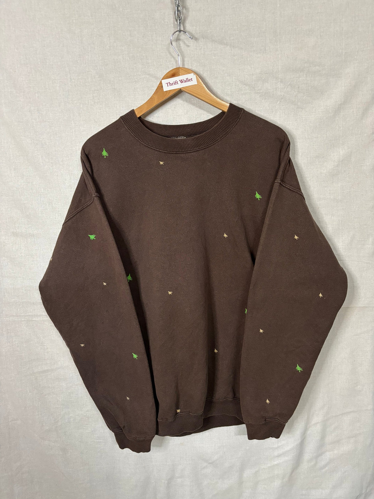 Sweatshirts Vintage Streetwear - Many small Christmas tree