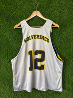 Sleeveless Jersey Vintage Streetwear Wolverines 12