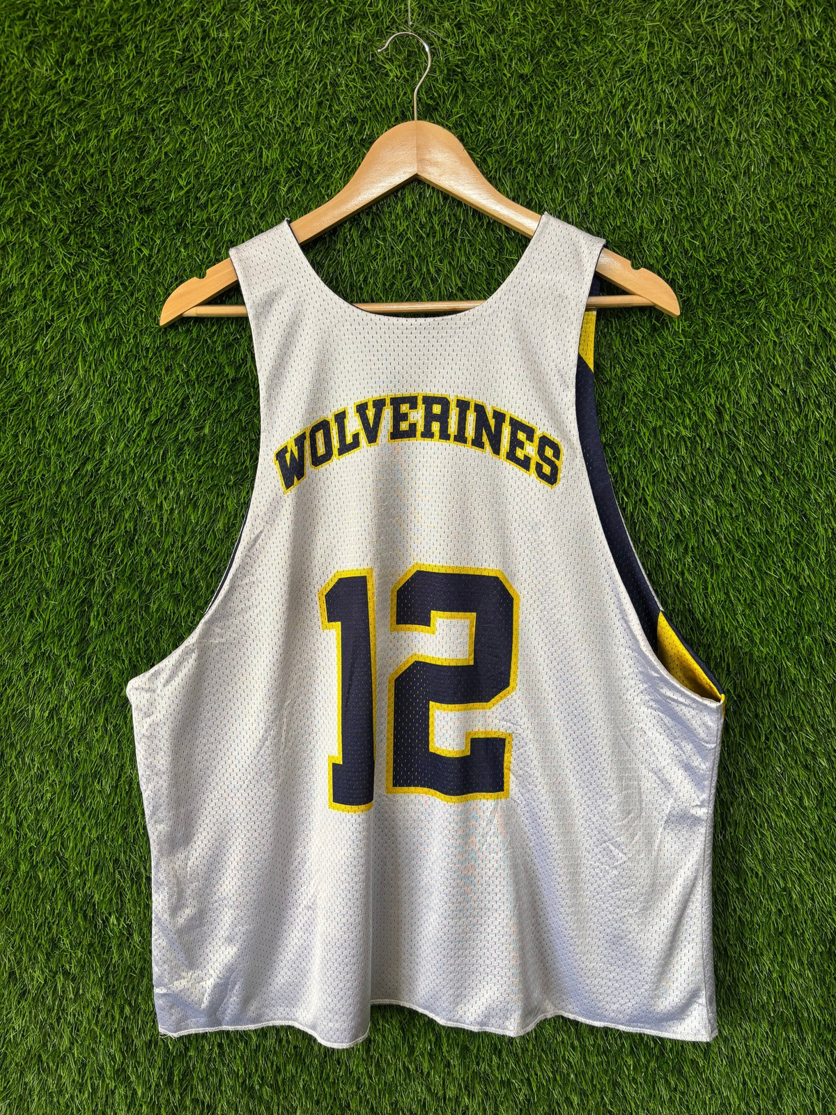 Sleeveless Jersey Vintage Streetwear Wolverines 12