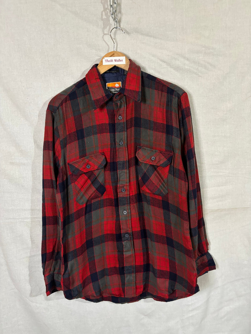 Flannel Shirt Vintage Streetwear Ozark Trail