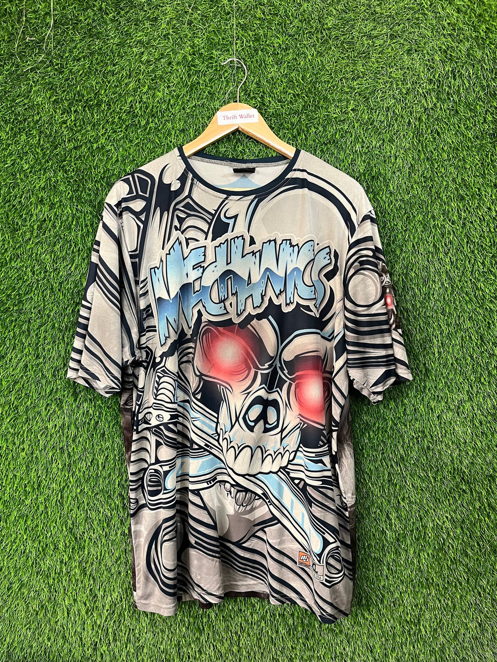 Half Sleeve Jerseys Vintage Streetwear - Mechanics 27
