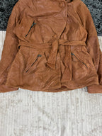 Leather Jackets Vintage Oversized Winter Wear - Apartied Vera Pelle