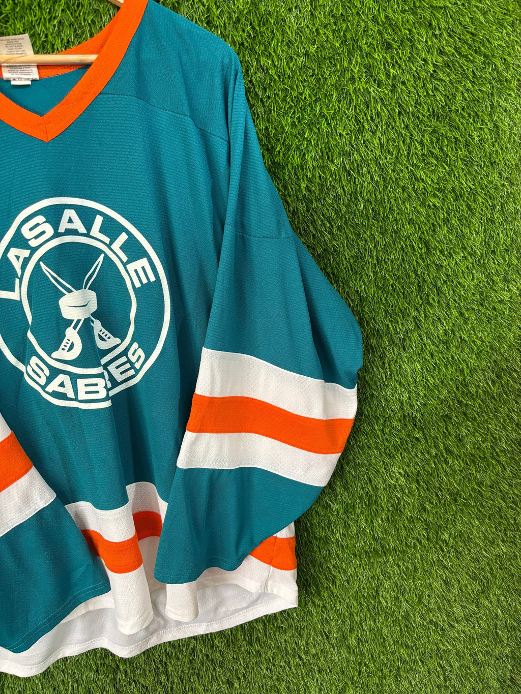 Ice Hockey Jerseys Vintage Streetwear Oversized - Lasalle Sabres 11