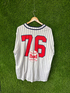 Half Sleeve Jersey Vintage Streetwear Budweiser 75