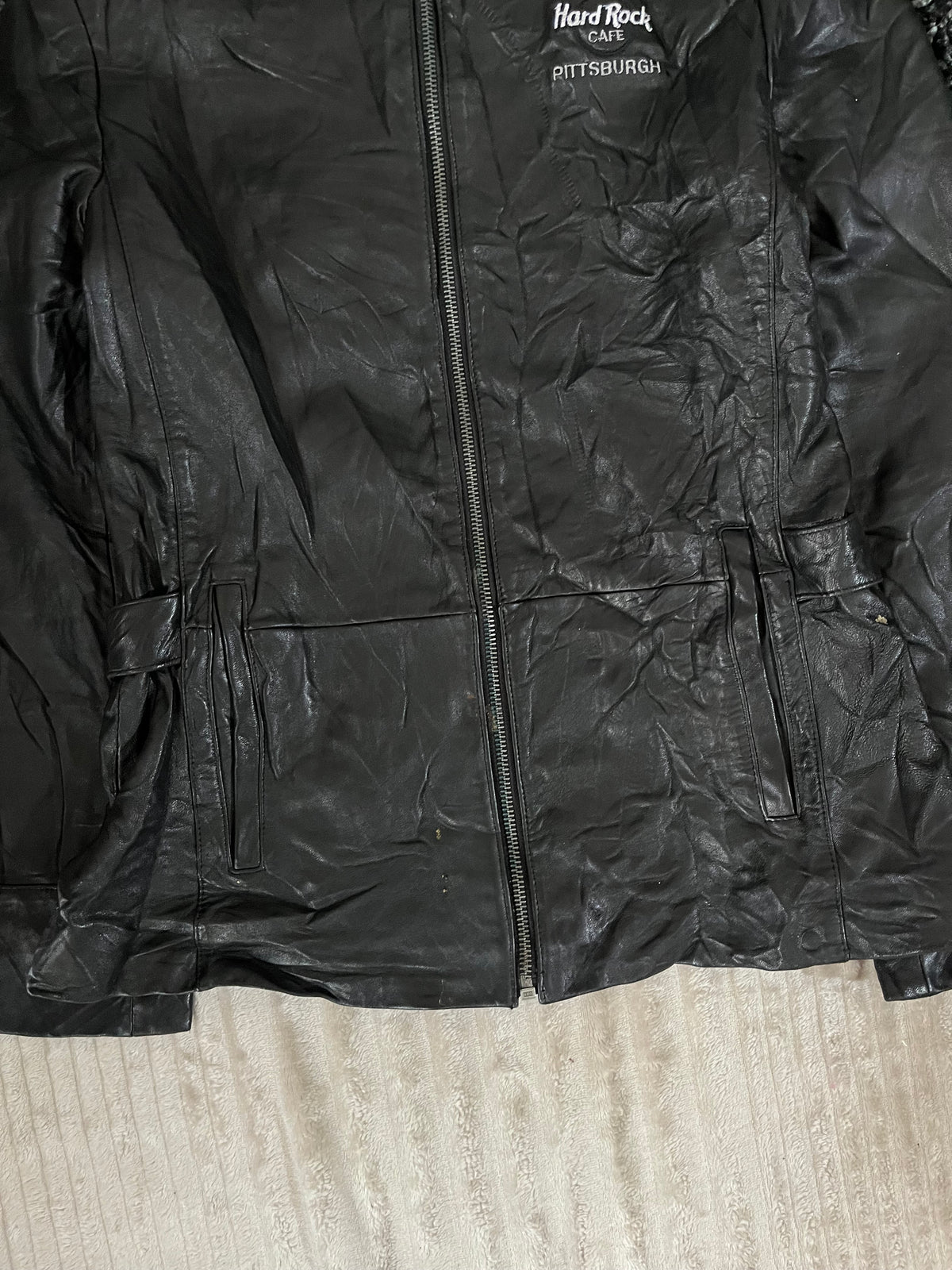 Leather Jackets Vintage Rare Find - Hard Rock Cafe
