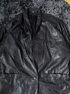 Leather Jackets Oversized Vintage Long coat