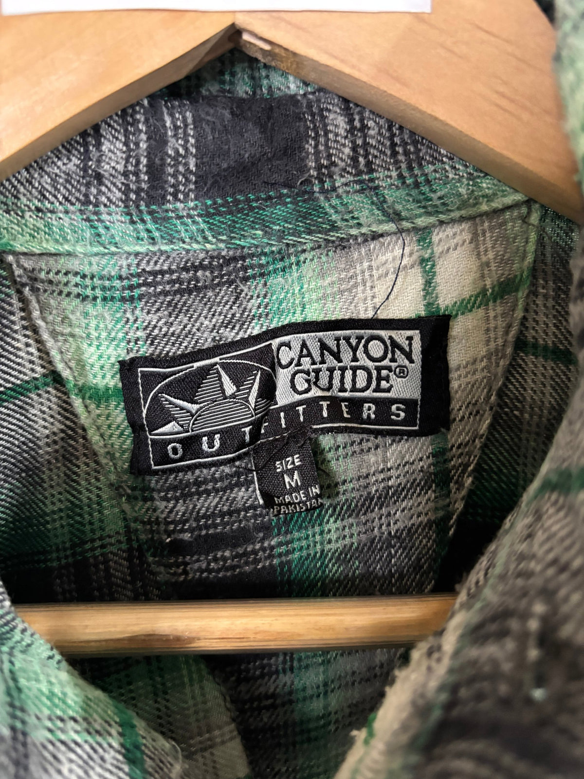 Flannel Shirt Vintage Streetwear Canyon Guide