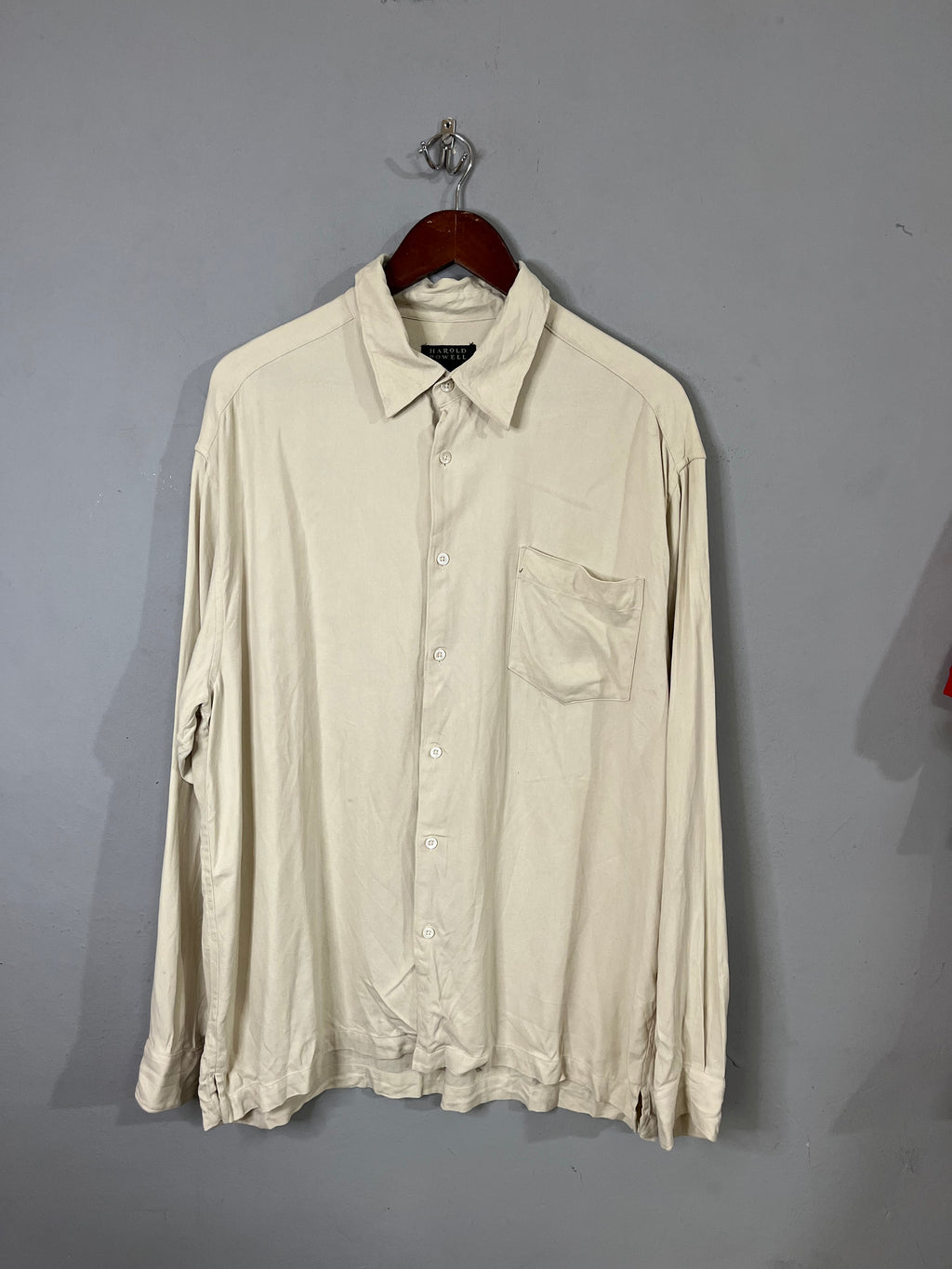 Full Sleeve Shirts Vintage Streetwear Harold Powell