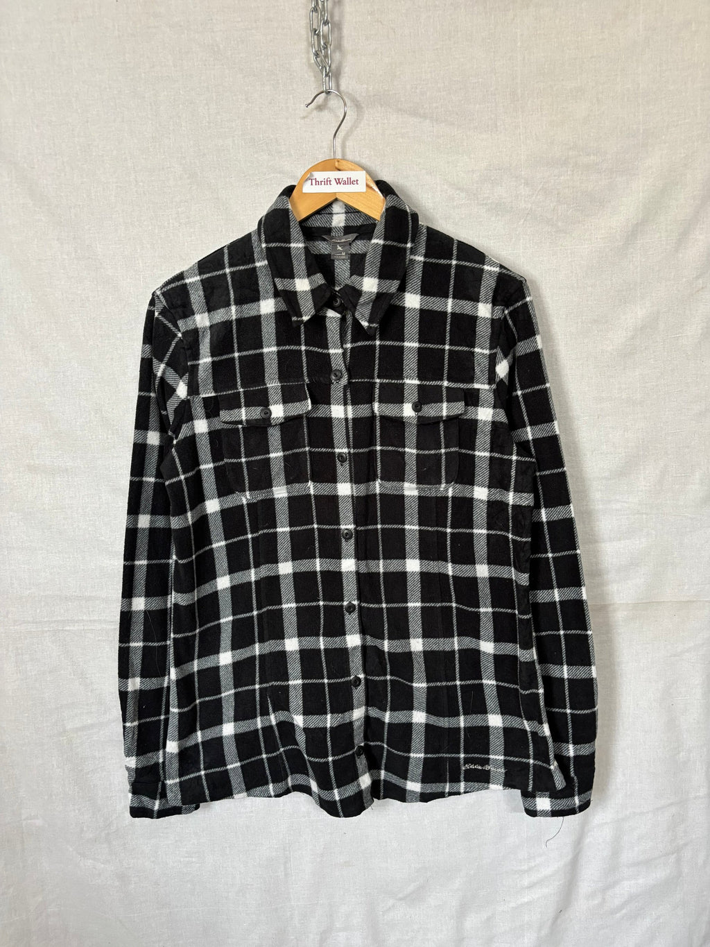 Flannel Shirt Vintage Streetwear Eddie Bauer