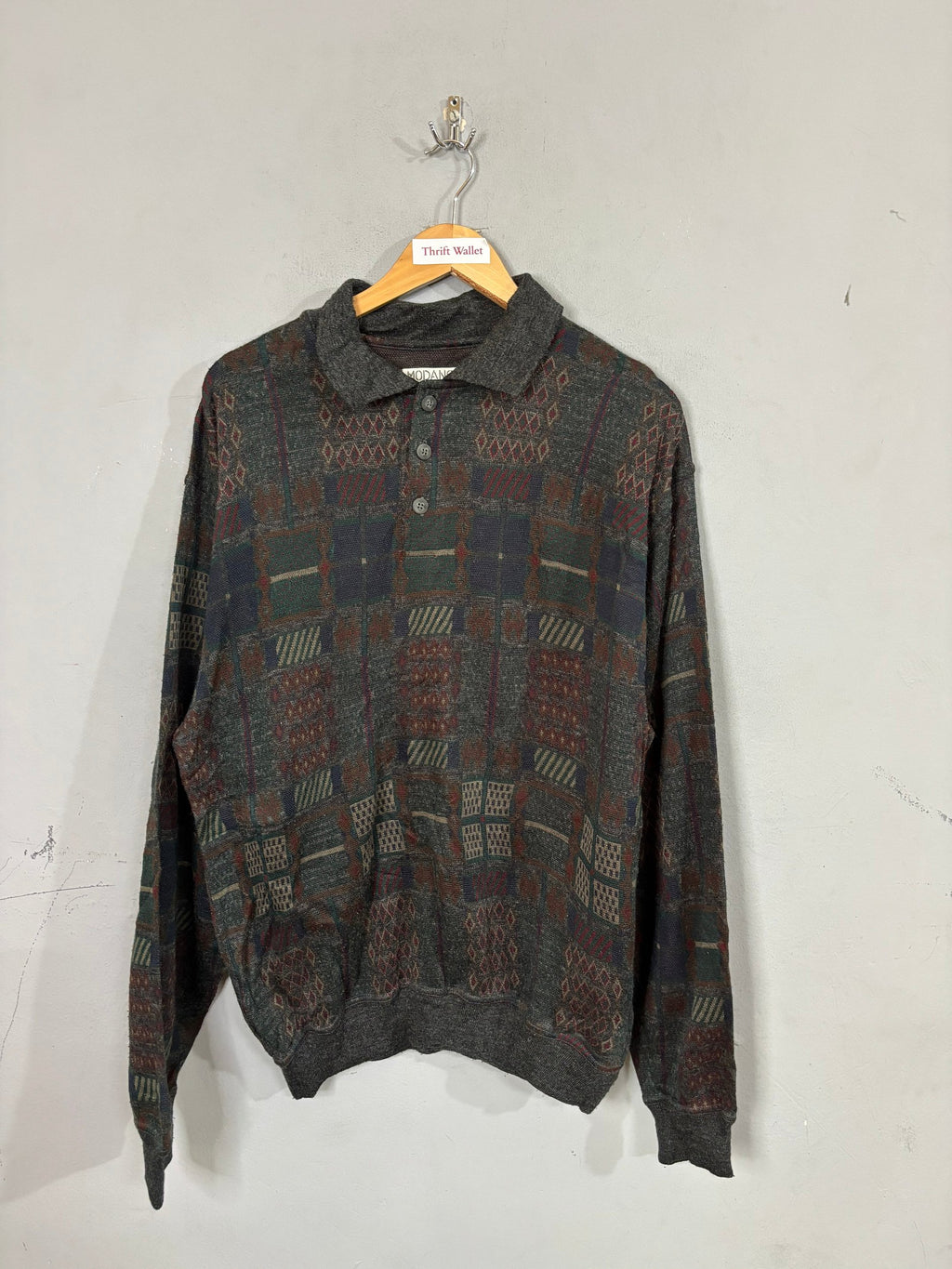 Cardigan Vintage Oversized - Modango
