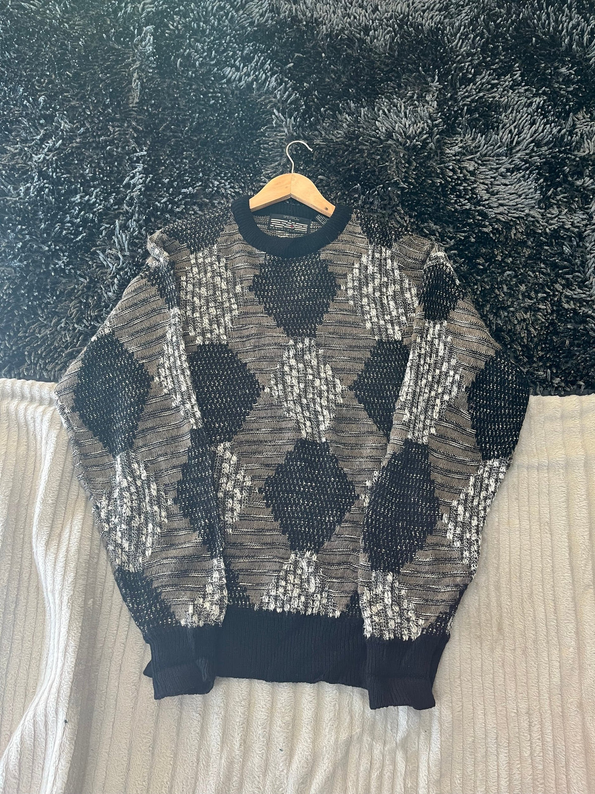 Cardigan Vintage Streetwear Oversized - Casual Clothing