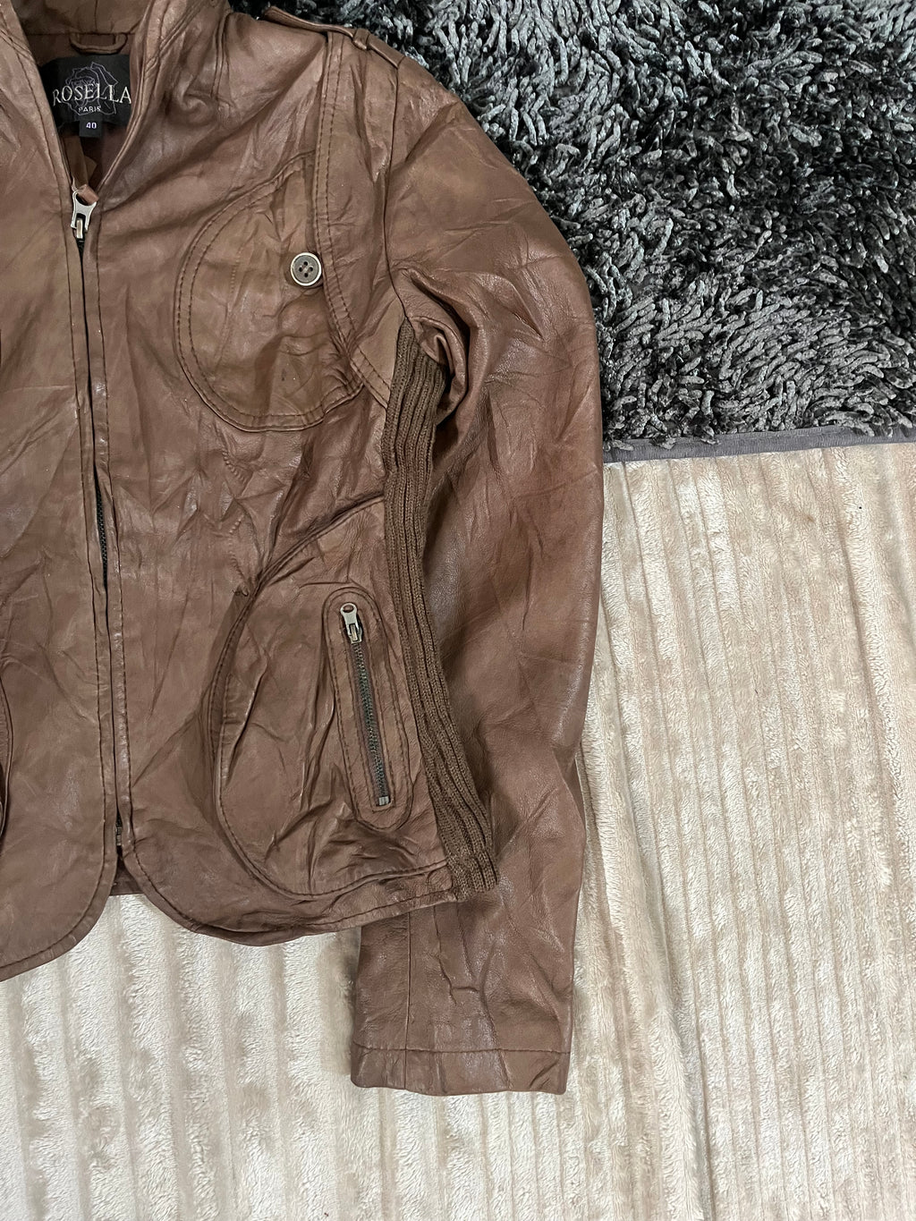 Leather Jackets Vintage Winter Wear - Rosella