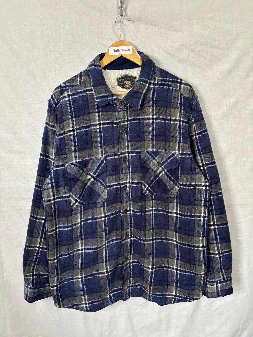 Flannel Shirt Vintage Streetwear Freedom Foundry