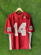 Half Sleeve Jerseys Vintage Streetwear Crimson Tide