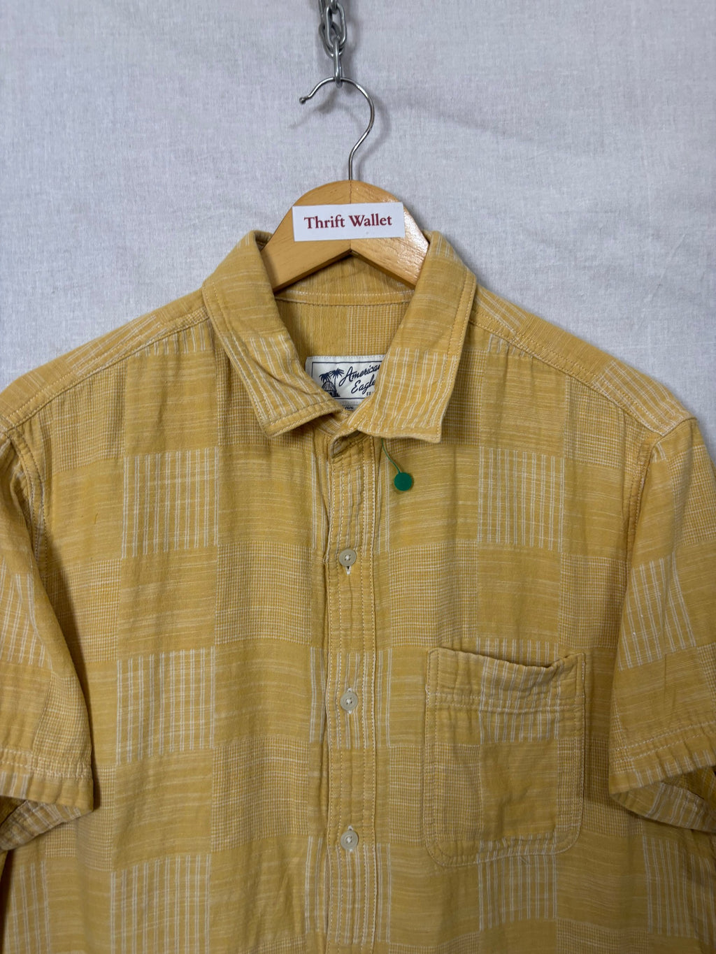 Half Sleeve Shirts Vintage Streetwear American Eagle