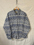 Flannel Shirt Vintage Streetwear Cabelais