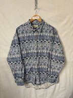 Flannel Shirt Vintage Streetwear Cabelais