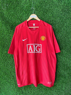 Half Sleeve Jerseys Vintage Streetwear Manchester United
