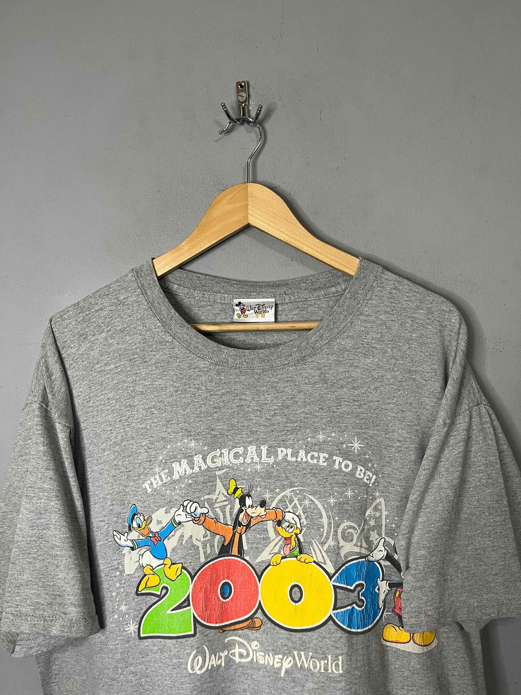 T Shirt Vintage Streetwear Walt Disney world