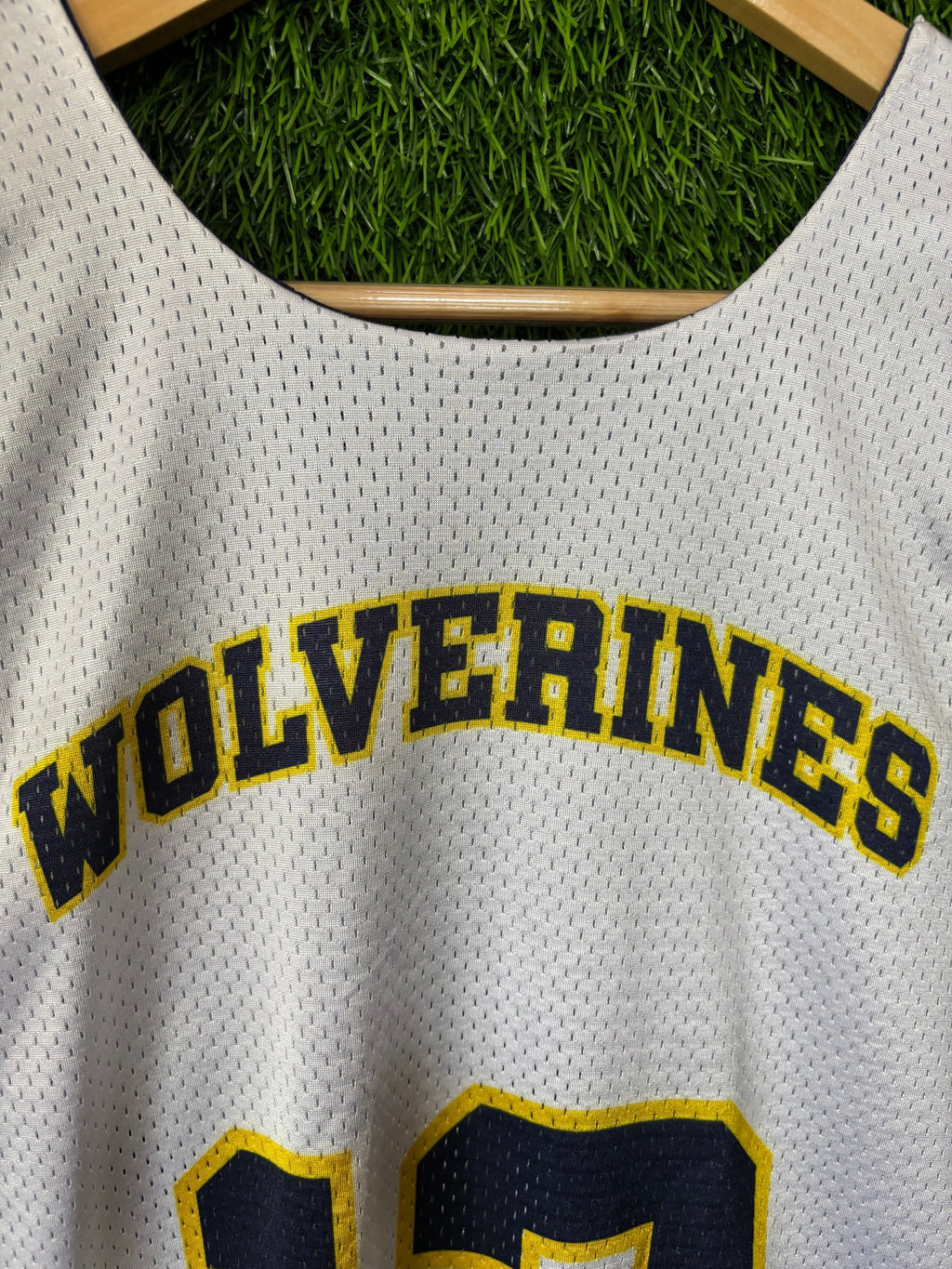 Sleeveless Jersey Vintage Streetwear Wolverines 12